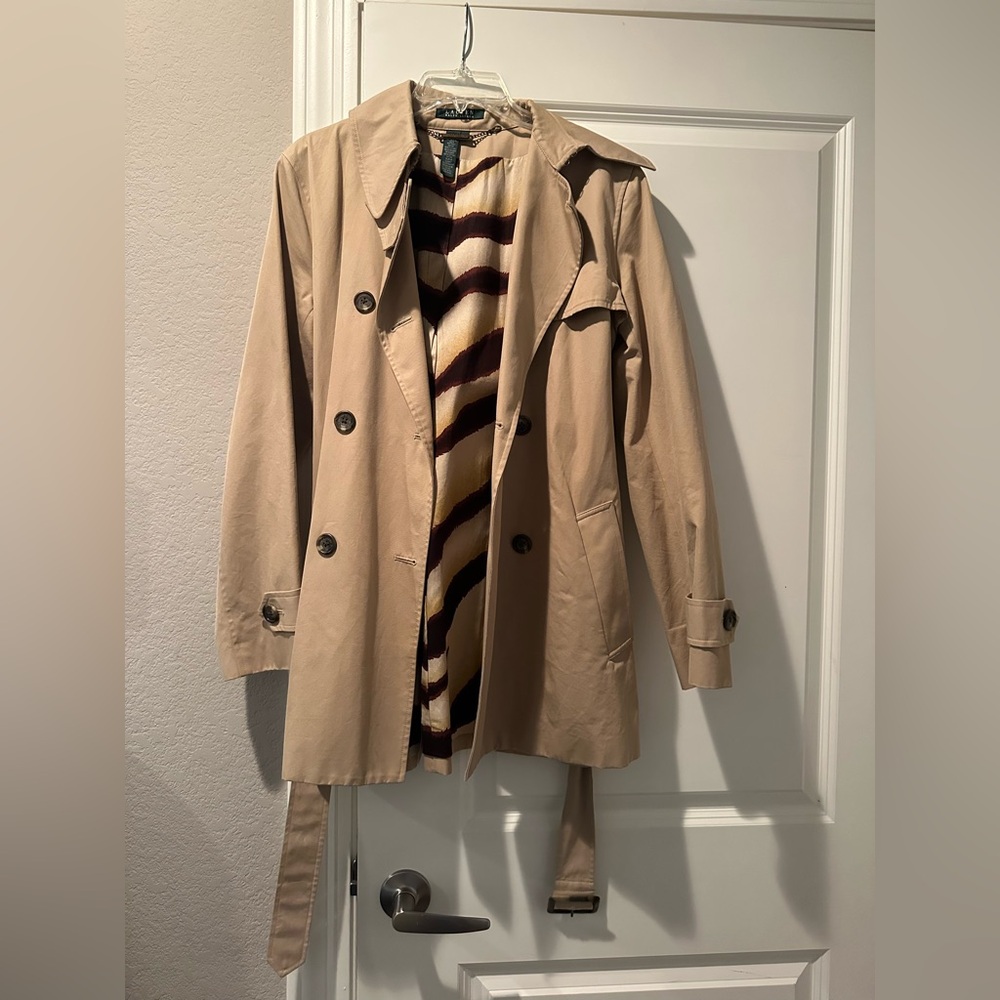 Lauren Ralph Lauren Trench Coat Short